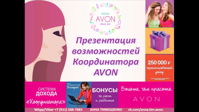 картинка презентация эйвон наиболее