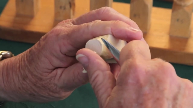 Step by Step How To Carve a Little Person Steps 1