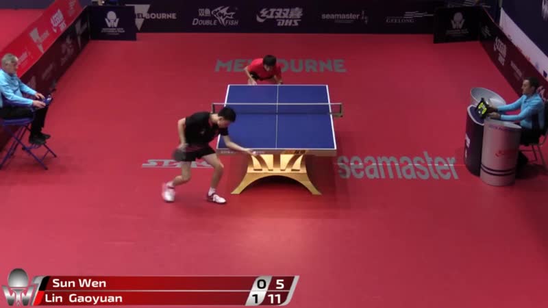 Lin Gaoyuan vs Sun Wen, Australian Open 2019 (