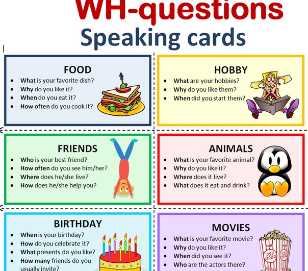 speaking cards worksheets english for teaching learning vkontakte