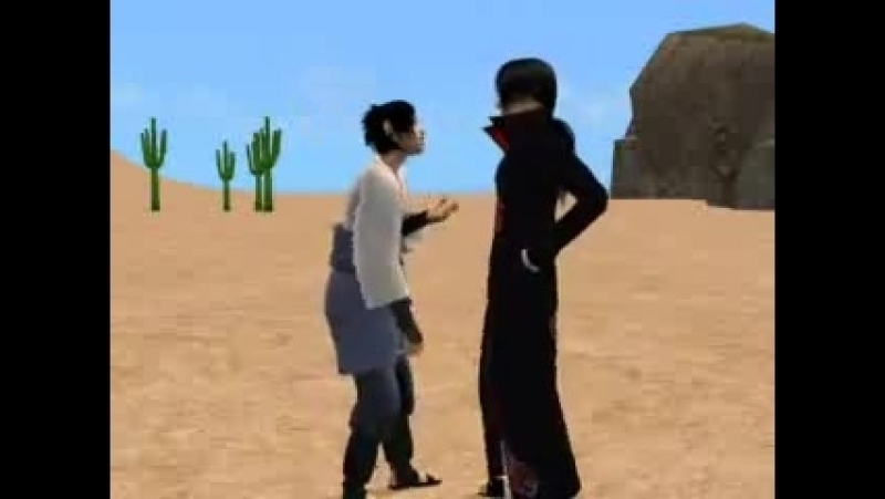 Наруто = Sims 2 (нарутовцы зажигают)