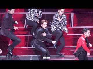 [FANCAM] 181228 EXO - Sign (Xiumin Focus) @ KBS Gayo Daechukje