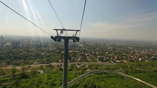 Kazahstan. Almaty. Cableway Kok-Tobe. 2019