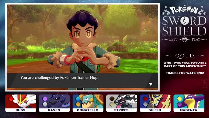 Purple Rodri Lets Play Pokémon: Sword Shield The End Pokémon Trainer