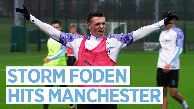 CITY STORM THROUGH TRAINING, MAN