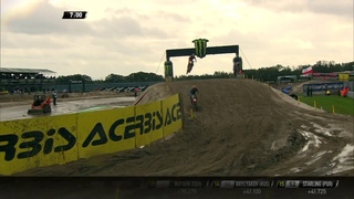 Herlings passes Paulin + Monticelli - MXGP Qualifying Race - Monster Energy FIM MXoN 2019