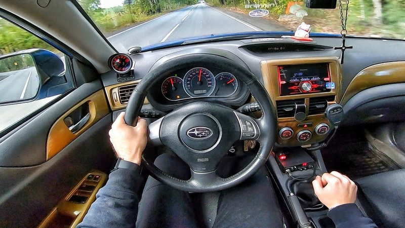 2007 Subaru Impreza 2. 0 R MT POV TEST DRIVE, Тест драйв от первого