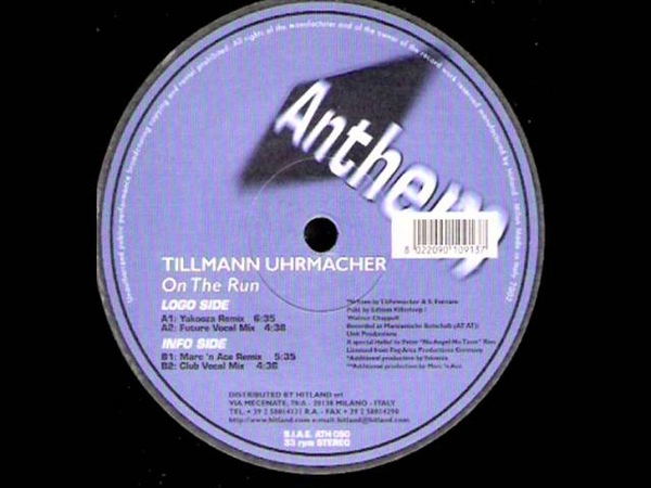 Tillmann Uhrmacher On the Run ( Future Vocal