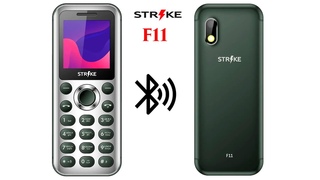 Мобильный телефон STRIKE F11 с металлической передней панелью и функцией Блютуз-посредник