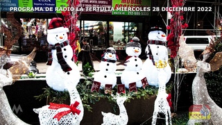 PROGRAMA DE RADIO LA TERTULIA con Padre Tomas Del Valle-Reyes - MIERCOLES 28 DICIEMBRE 2022