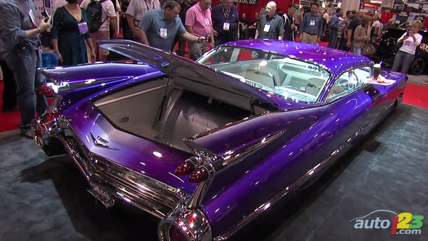 Custom 1959 Cadillac Coupe De Ville at SEMA