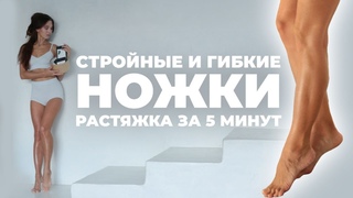 Ножки с обложки за 5 минут в день - стройные, гибкие, легкие! Растяжка задней поверхности ног