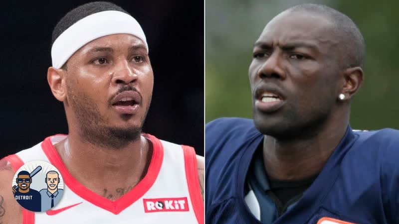 Carmelos NBA career is ending like Terrell Owens did in the NFL, Jalen
