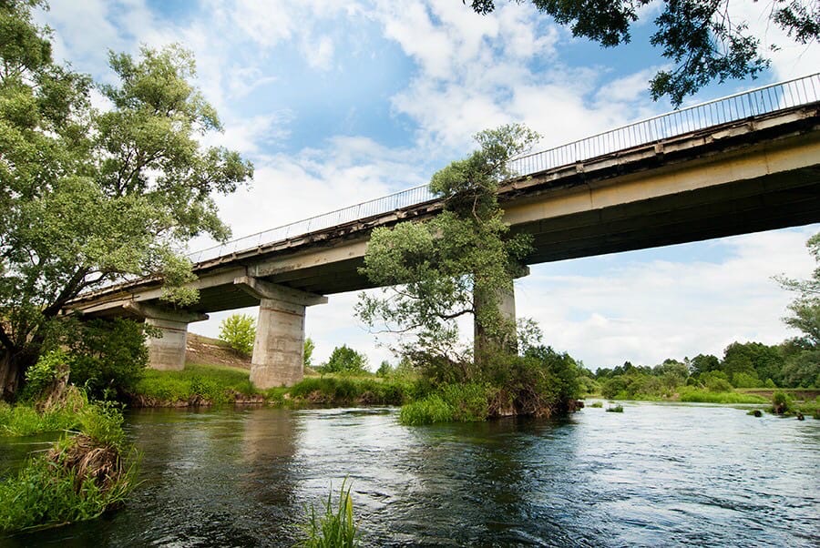 Речка Теша в качестве 4К