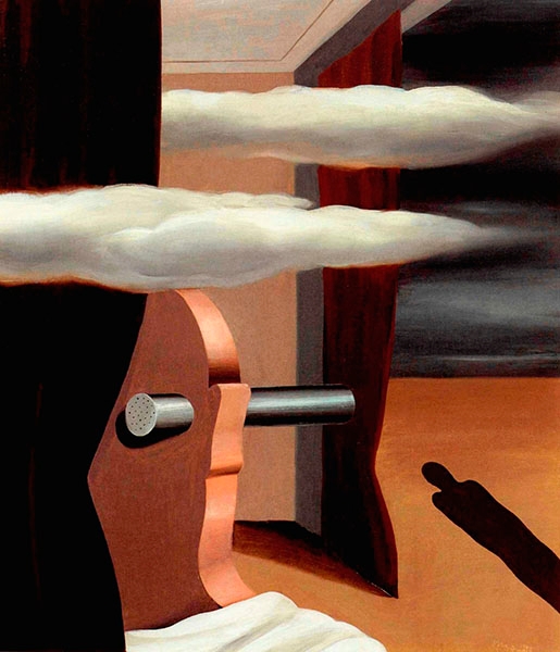 Рене Магритт - Катапульта пустыни. 1926