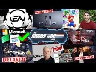 AJS News- PS5 Slim, New Mario Voice, Disney to buy EA, Xdefiant Delayed, Unity CEO, Activision Deal