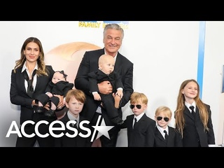 Alec Baldwins 6 Kids Dress As Boss Baby For Premiere