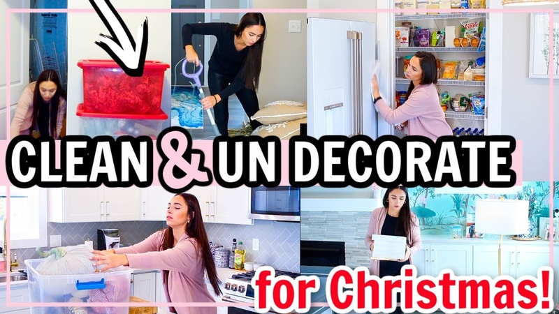 Its CHRISTMAS 2020 ULTIMATE CLEAN + UN DECORATE WITH ME CLEANING MOTIVATION , Alexandra