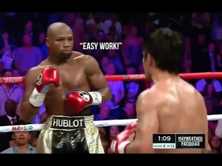 Floyd Mayweather Makes His Opponents Look Like Amateurs