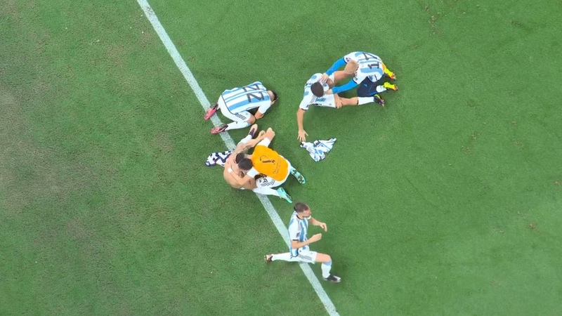Argentina vs Francia Definición Por Penales Cámara