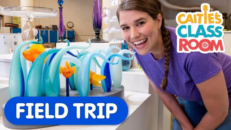 Lets Make Art With Glass , Caities Classroom Field Trip, Glassblowing Video for