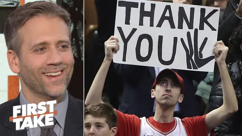 Raptors fans did the right thing by not booing Kawhi in his return Max Kellerman, First